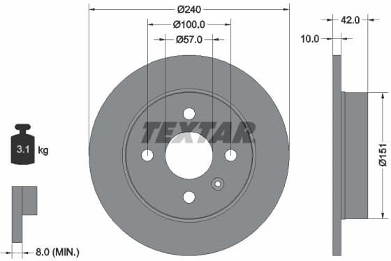 Brake Disc PRO 92092003