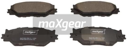 Brake Pad Set, disc brake 19-2968