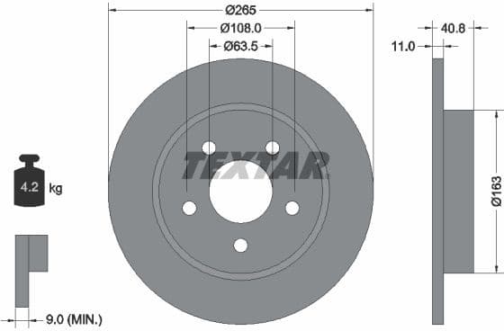 Brake Disc PRO 92133703