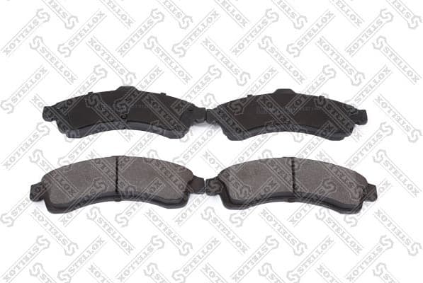 Brake Pad Set, disc brake 000 731B-SX