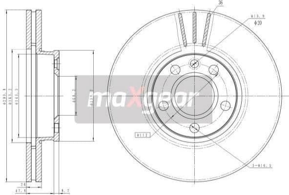 Brake Disc 19-1035