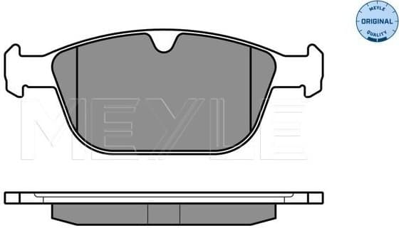 Brake Pad Set, disc brake MEYLE-ORIGINAL: True to OE. 025 243 9920 - image 2