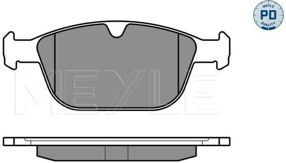 Brake Pad Set, disc brake MEYLE-PD: Advanced performance and design. 025 243 9920/PD - image 2