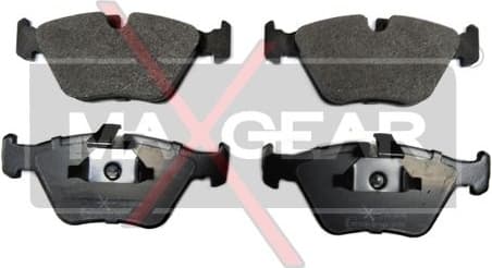 Brake Pad Set, disc brake 19-0636 - image 2