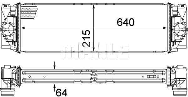 Charge Air Cooler BEHR *** PREMIUM LINE *** CI 368 000P - image 2