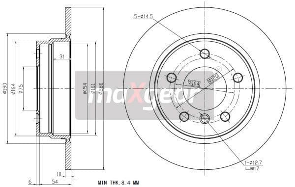 Brake Disc 19-0693