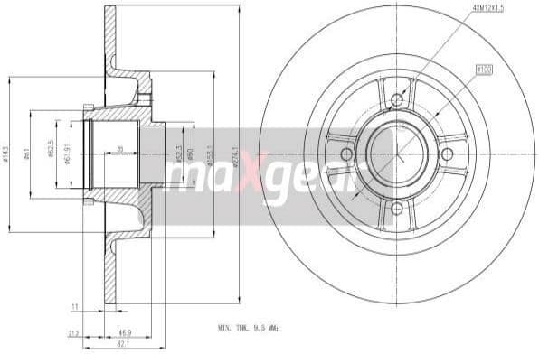 Brake Disc 19-1906