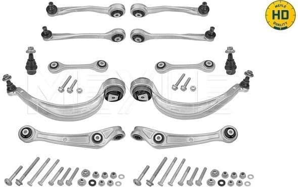 Control/Trailing Arm Kit, wheel suspension MEYLE-HD-KIT: Better solution for you! 116 050 0189/HD
