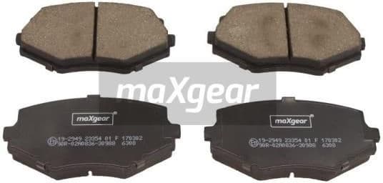 Brake Pad Set, disc brake 19-2949