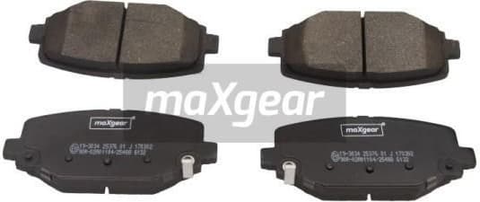 Brake Pad Set, disc brake 19-3034