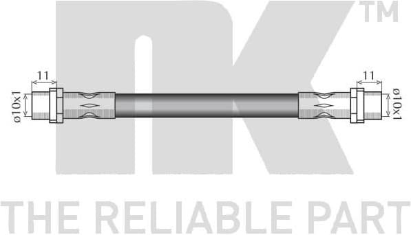 Brake Hose 854751 - image 2