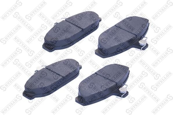 Brake Pad Set, disc brake 167 000-SX