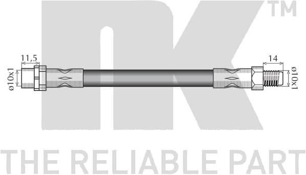 Brake Hose 851535 - image 2