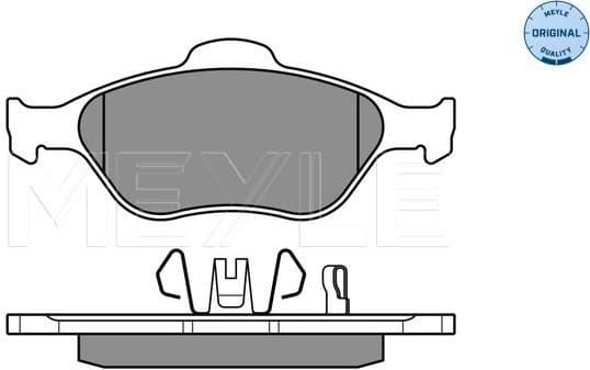 Brake Pad Set, disc brake MEYLE-ORIGINAL: True to OE. 025 232 0217/W - image 3
