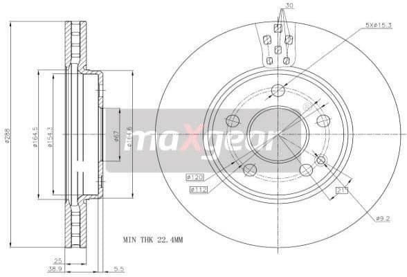 Brake Disc 19-1796