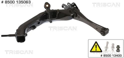 Control/Trailing Arm, wheel suspension 8500 135063