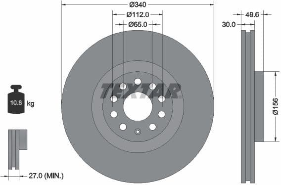 Brake Disc PRO+ 92229805