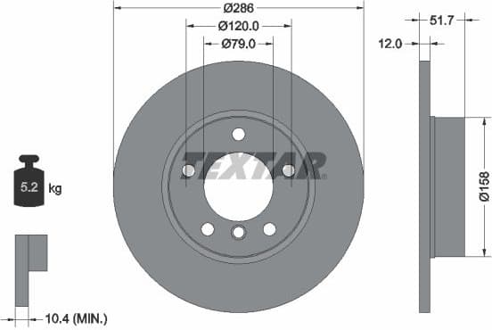 Brake Disc PRO 92055503