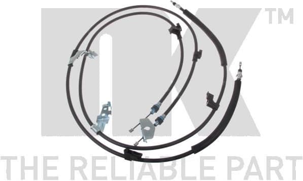 Cable Pull, parking brake 9025170