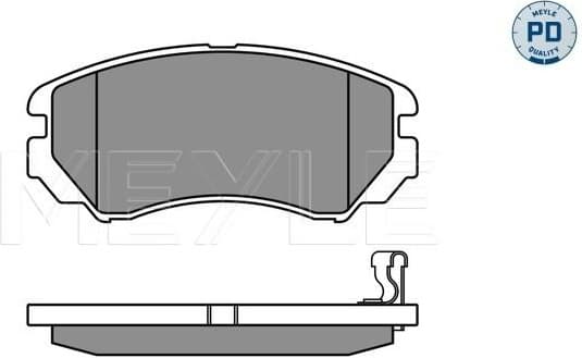Brake Pad Set, disc brake MEYLE-PD: Advanced performance and design. 025 238 9116/PD - image 3