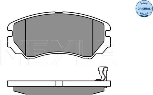 Brake Pad Set, disc brake MEYLE-ORIGINAL: True to OE. 025 238 9116/W - image 3