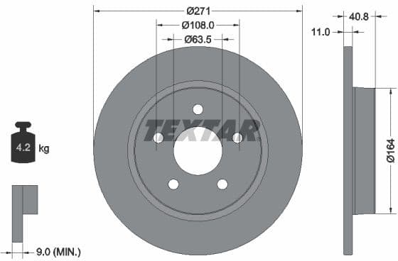 Brake Disc PRO 92239003
