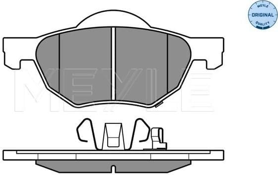 Brake Pad Set, disc brake MEYLE-ORIGINAL: True to OE. 025 237 2017/W - image 3