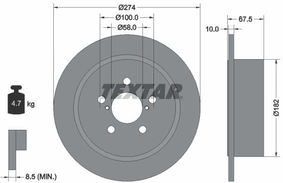 Brake Disc 92167800
