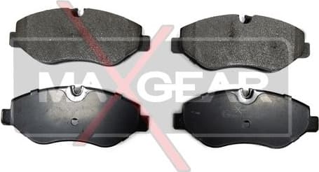 Brake Pad Set, disc brake 19-0666