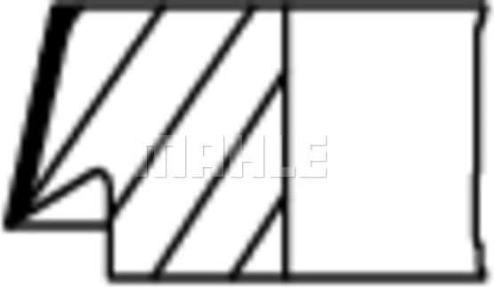 Piston Ring Set 014 98 V2 - image 2