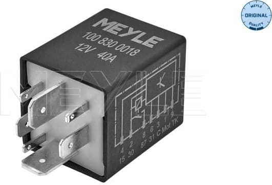 Relay, fuel pump MEYLE-ORIGINAL: True to OE. 100 830 0018
