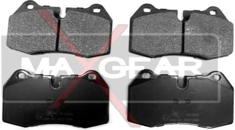 Brake Pad Set, disc brake 19-0508
