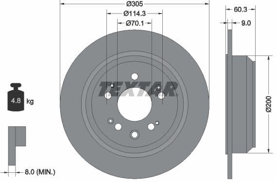 Brake Disc 92195100