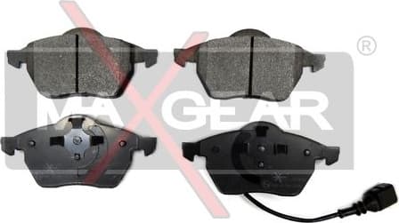 Brake Pad Set, disc brake 19-0661 - image 2