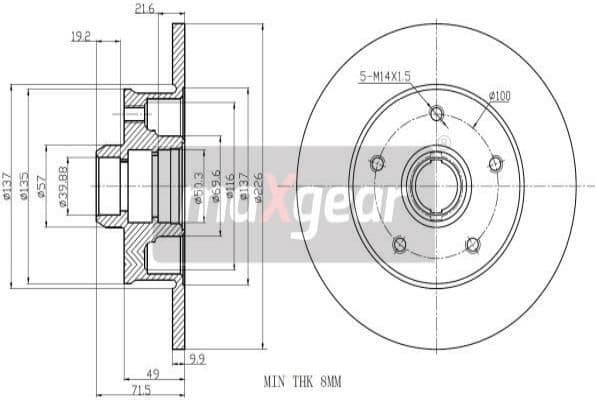 Brake Disc 19-0977