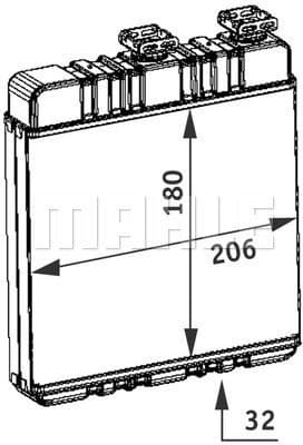 Heat Exchanger, interior heating BEHR *** PREMIUM LINE *** AH 76 000P - image 2