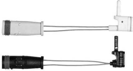 Warning Contact, brake pad wear 98029400