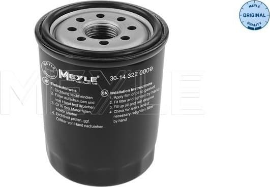 Oil Filter MEYLE-ORIGINAL: True to OE. 30-14 322 0009