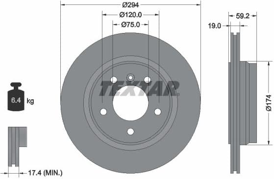 Brake Disc PRO 92097303