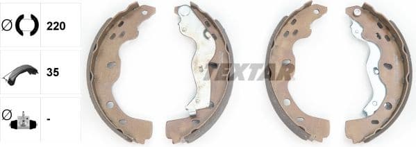 Brake Shoe Set 91067500