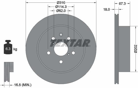 Brake Disc PRO 92148003