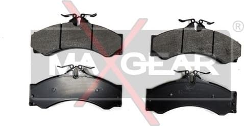 Brake Pad Set, disc brake 19-0667