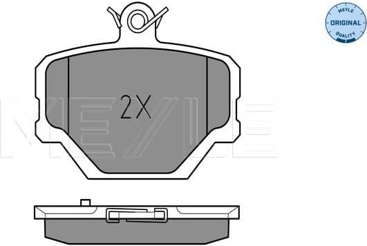 Brake Pad Set, disc brake MEYLE-ORIGINAL: True to OE. 025 219 9915 - image 2