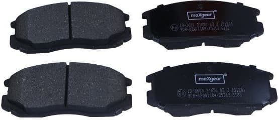 Brake Pad Set, disc brake 19-3600