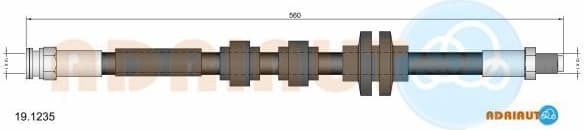 Brake Hose 19.1235