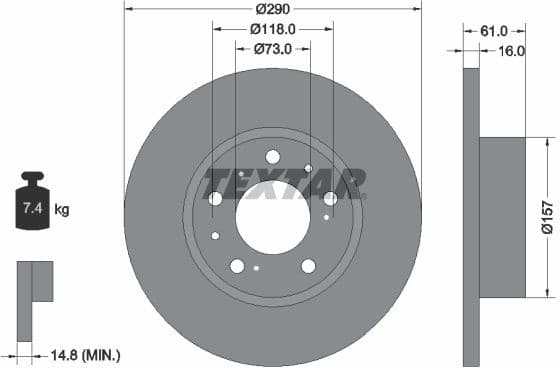 Brake Disc 92042900
