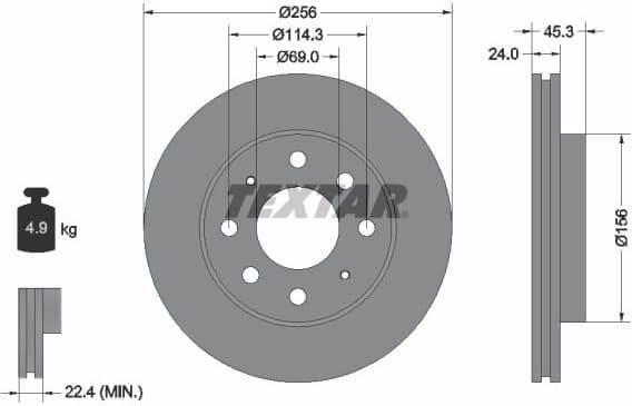 Brake Disc PRO 92103903