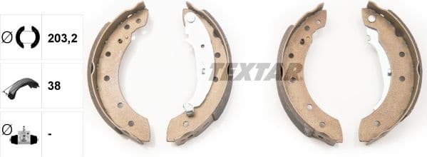 Brake Shoe Set 91048000