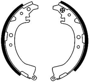 Brake Shoe Set 91048200