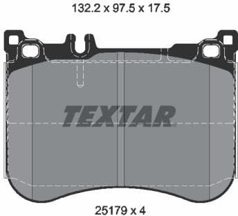 Brake Pad Set, disc brake Q+ 2517903